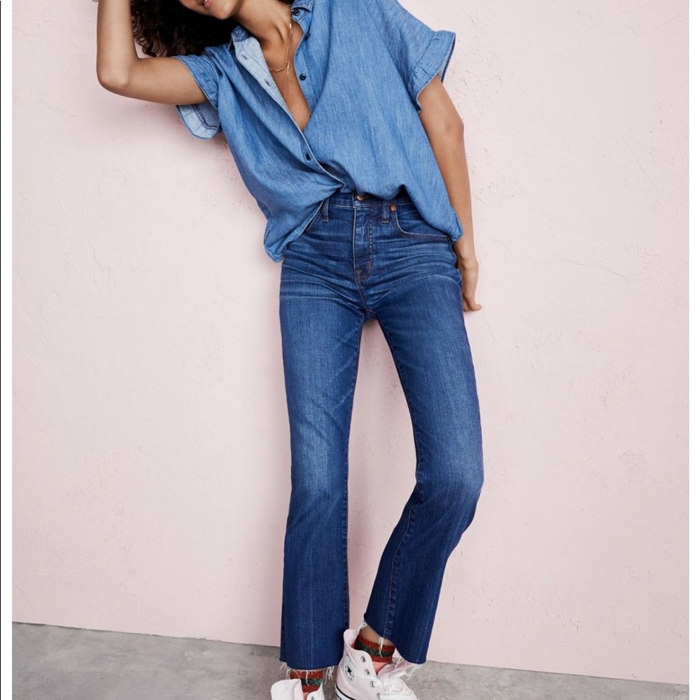 Madewell Flare Ankle Jean “Cali Demi Boot”